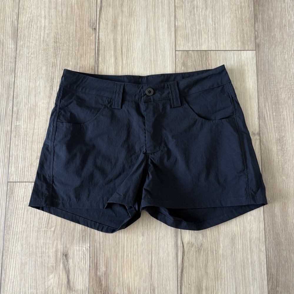 GORUCK Simple Shorts Women's Size 4 Black Lightweight Outdoor Hiking USA Made